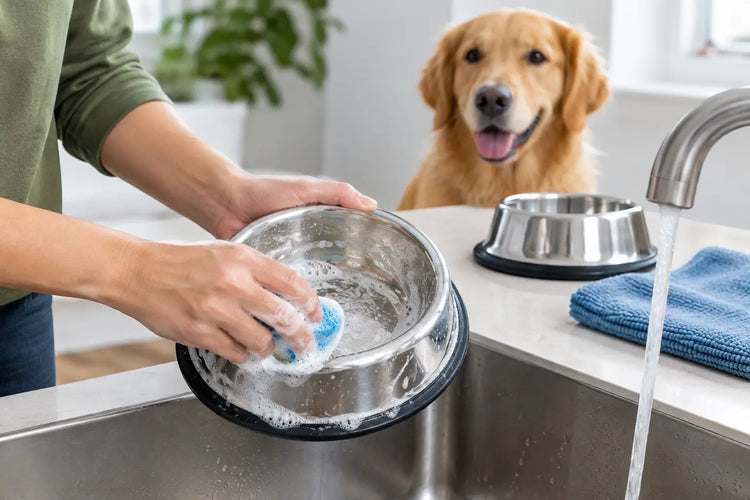 How to Sanitize Pet Water Bowls the Safe Way