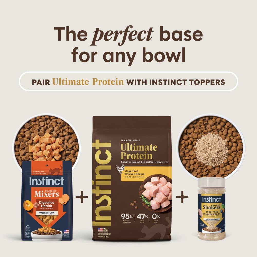 Ultimate Grain-Free Chicken Recipe Dry Cat Food - 10 lb Bag of Natural Goodness