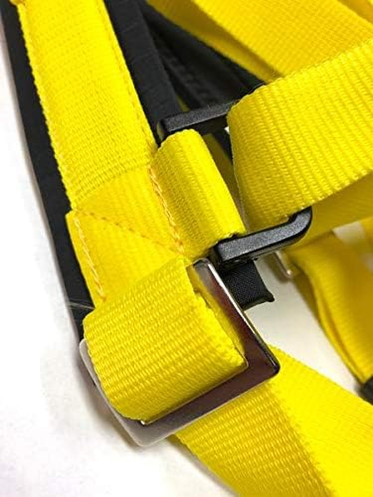 Adjustable Pro Harness for Large Dogs - Blue Dog Pulling Harness Ideal for Canine Joring