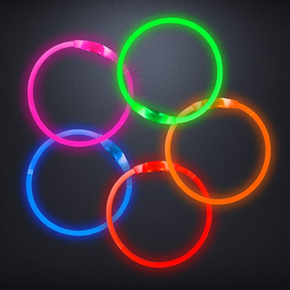 USB Rechargeable LED Dog Collar - Orange Glow Lighted Collar