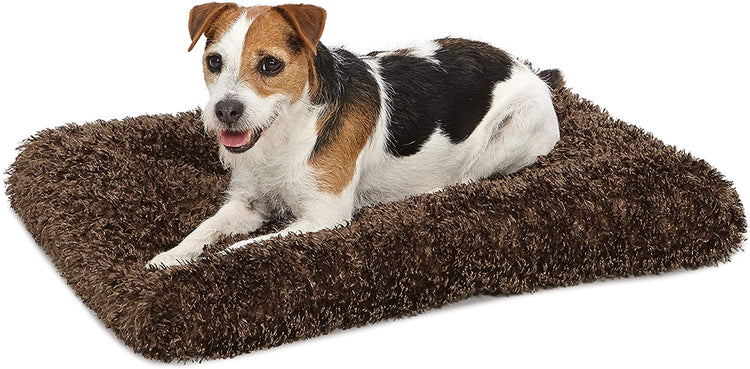 Ultra-Soft Quiettime Deluxe Coco Chic Pet Bed, Overstuffed and Machine Washable, Designed for 24-Inch Crates
