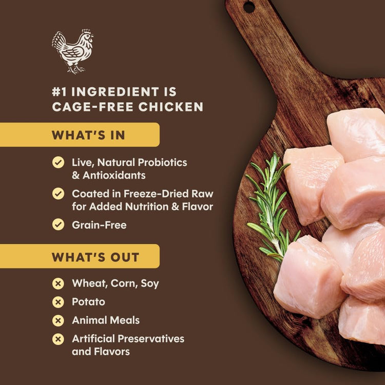 Ultimate Grain-Free Chicken Recipe Dry Cat Food - 10 lb Bag of Natural Goodness