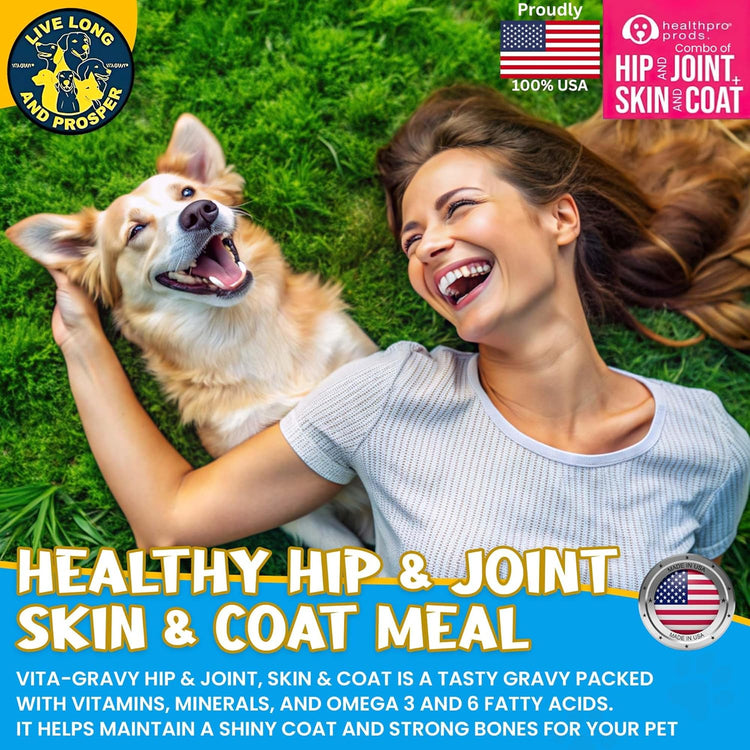 Vitagravy Dog Food Enhancer with Herb Roasted Chicken Flavor, 3.5 oz, 3-Pack