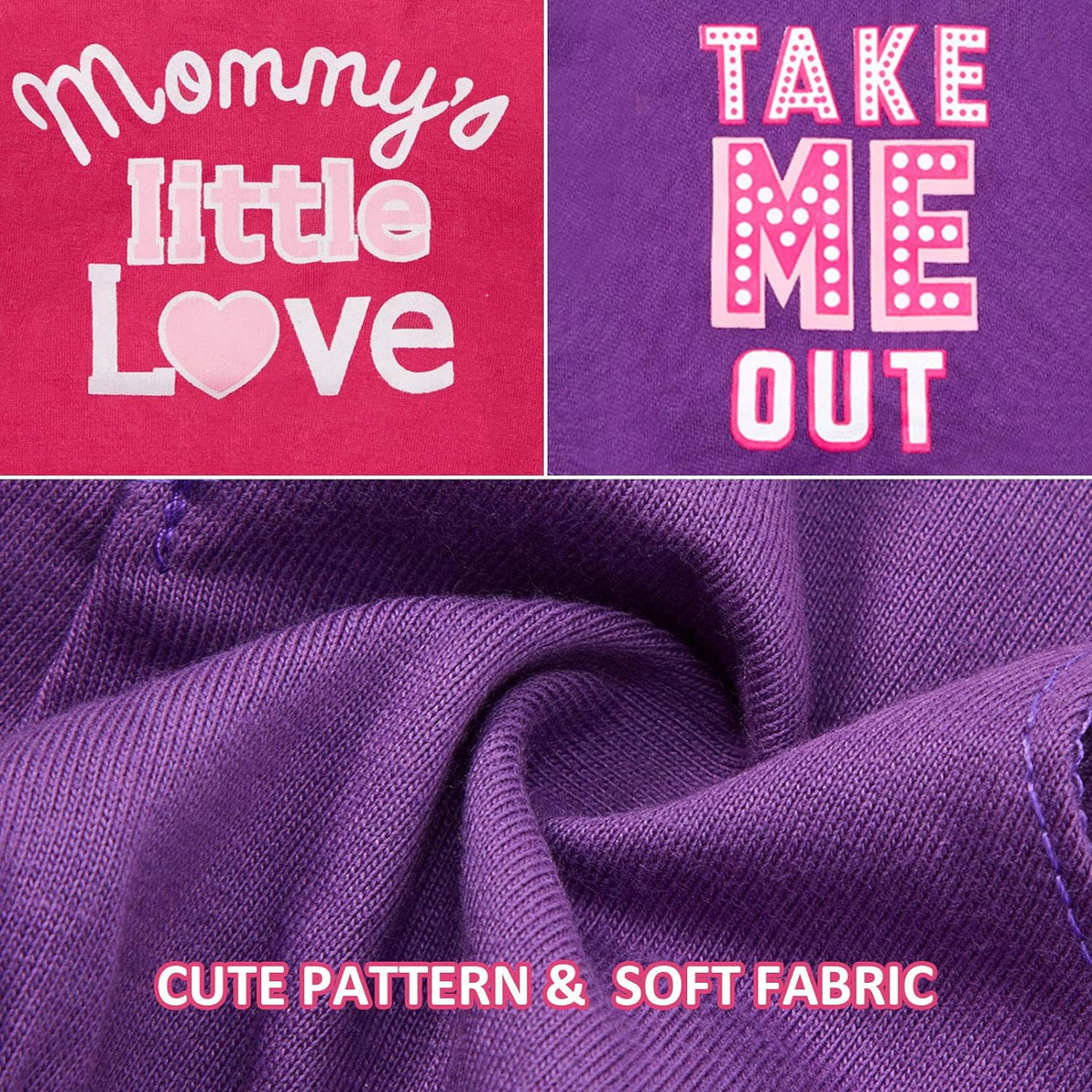2-Piece Dog Dress Set for XS/S/M/L - Love and Me, Medium