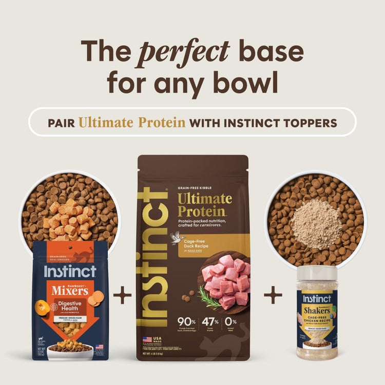 Premium Cage-Free Duck Protein Cat Food - 4 lb Bag