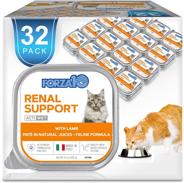 Renal Wet Cat Food for Kidney Support, 3.5 oz, 32-Pack