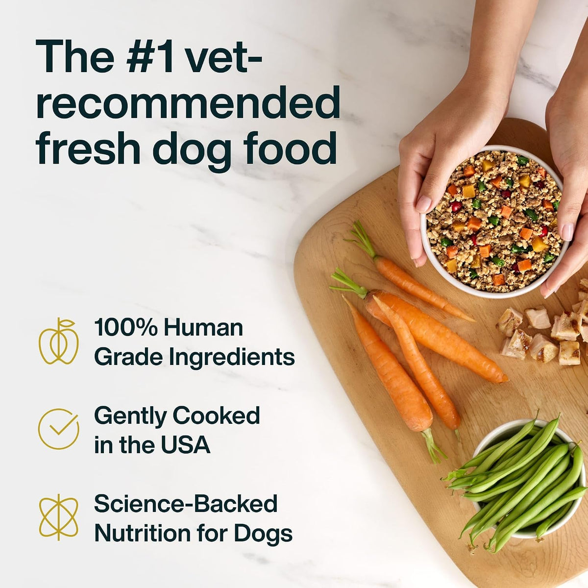 Premium Frozen Healthy Weight Dog Food Topper - Pork, 7-Pack
